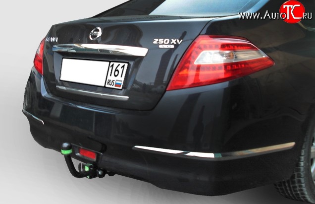8 499 р. Фаркоп Лидер Плюс  Nissan Teana  2 J32 (2008-2011) дорестайлинг (Без электропакета)  с доставкой в г. Керчь