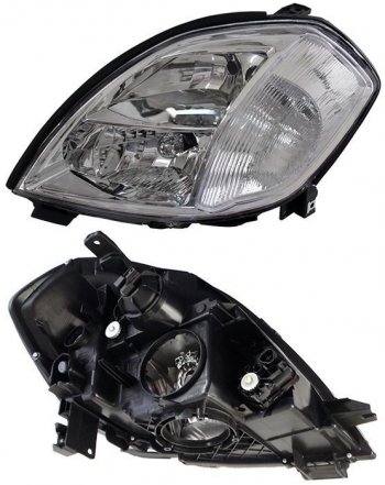 Левая фара SAT (под ксенон) Nissan Teana  1 J31 (2003-2005) дорестайлинг