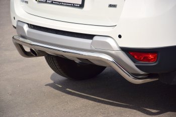 16 089 р. Защита заднего бампера PT GROUP Ø51мм (НПС) RENAULT Duster 2012-/ NISSAN Terrano 2014- Nissan Terrano D10 дорестайлинг (2013-2016)  с доставкой в г. Керчь. Увеличить фотографию 2