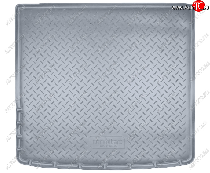 2 189 р. Коврик багажника Norplast Unidec (4WD)  Nissan Terrano  D10 (2013-2022), Renault Duster  HS (2010-2021) (Цвет: серый)  с доставкой в г. Керчь