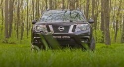 2 279 р. Защитная сетка решетки переднего бампера РА  Nissan Terrano  D10 (2013-2022) дорестайлинг, рестайлинг  с доставкой в г. Керчь. Увеличить фотографию 5