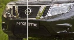 1 469 р. Защитная сетка решетки радиатора РА  Nissan Terrano  D10 (2013-2022) дорестайлинг, рестайлинг  с доставкой в г. Керчь. Увеличить фотографию 2