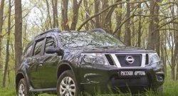1 469 р. Защитная сетка решетки радиатора РА  Nissan Terrano  D10 (2013-2022) дорестайлинг, рестайлинг  с доставкой в г. Керчь. Увеличить фотографию 3
