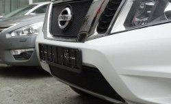 1 559 р. Сетка в решетку радиатора Russtal Nissan Terrano D10 рестайлинг (2016-2022) (черная)  с доставкой в г. Керчь. Увеличить фотографию 3