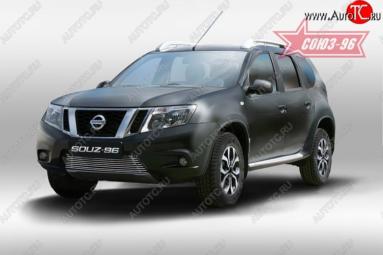 4 769 р. Декоративный элемент воздухозаборника Souz-96 (d10) Nissan Terrano D10 дорестайлинг (2013-2016)  с доставкой в г. Керчь