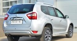12 999 р. Одинарная защита заднего бампера из трубы диаметром 42 мм SLITKOFF  Nissan Terrano  D10 (2013-2022) дорестайлинг, рестайлинг  с доставкой в г. Керчь. Увеличить фотографию 4