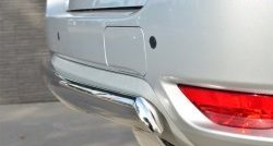 11 599 р. Защита заднего бампера из овальной трубы диаметром 75x42 мм Russtal Nissan Terrano D10 дорестайлинг (2013-2016)  с доставкой в г. Керчь. Увеличить фотографию 3