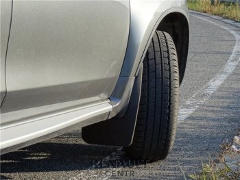 Брызговики Duster-Guard ПЕРЕДНИЕ широкие (2 шт) NISSAN Terrano 2014- Nissan Terrano  D10 (2013-2022) дорестайлинг, рестайлинг