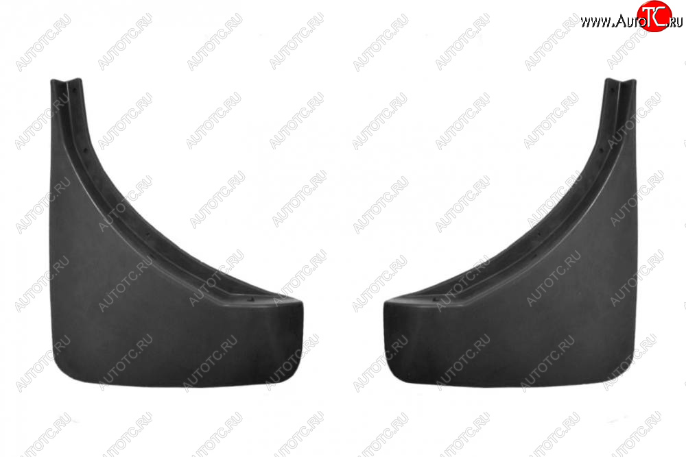 1 809 р. Брызговики Duster-Guard ЗАДНИЕ широкие (2 шт) NISSAN Terrano 2014- Nissan Terrano D10 дорестайлинг (2013-2016)  с доставкой в г. Керчь