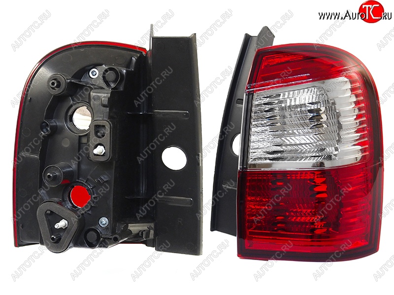 3 699 р. Правый фонарь (внешний) SAT Nissan Terrano D10 дорестайлинг (2013-2016)  с доставкой в г. Керчь
