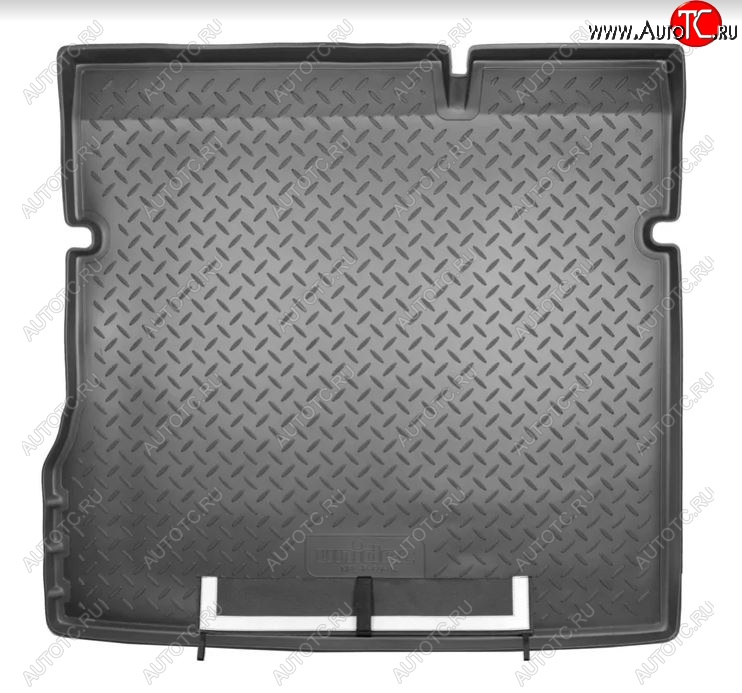 3 099 р. Коврик в багажник Norplast Unidec Unidec (2WD)  Nissan Terrano  D10 (2013-2022), Renault Duster  HS (2010-2021) (Черный с фартуком)  с доставкой в г. Керчь