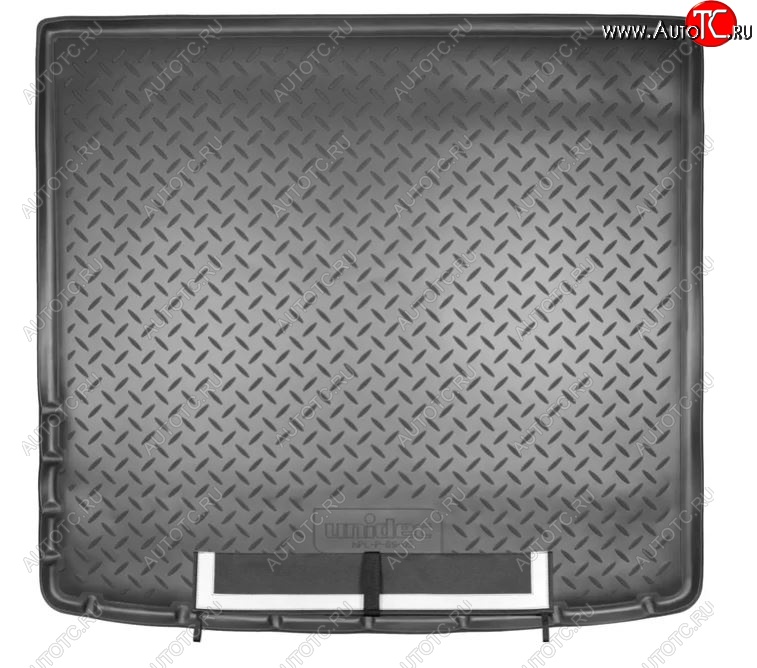 3 099 р. Коврик в багажник Norplast Unidec (4WD)  Nissan Terrano  D10 (2013-2022), Renault Duster  HS (2010-2021) (Черный с фартуком)  с доставкой в г. Керчь