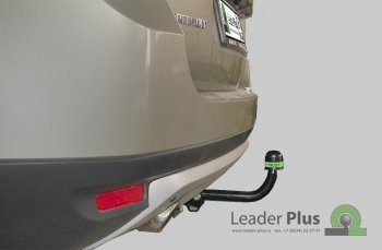 6 699 р. Фаркоп Лидер Плюс Nissan Terrano D10 дорестайлинг (2013-2016) (Без электропакета)  с доставкой в г. Керчь. Увеличить фотографию 3