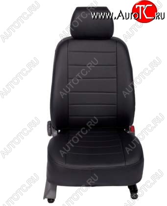 6 999 р. Чехлы Seintex (экокожа) Nissan Tiida 2 хэтчбек C13 дорестайлинг (2015-2016)  с доставкой в г. Керчь