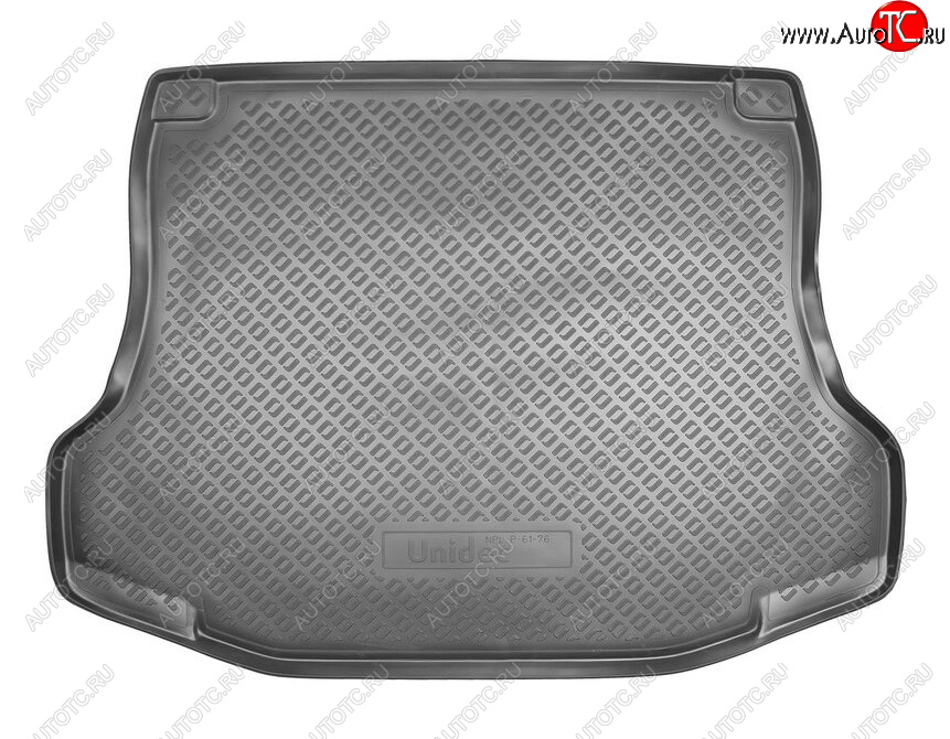 1 749 р. Коврик в багажник Norplast Unidec Nissan Tiida 1 седан C11 рестайлинг (2010-2014) (Цвет: черный)  с доставкой в г. Керчь