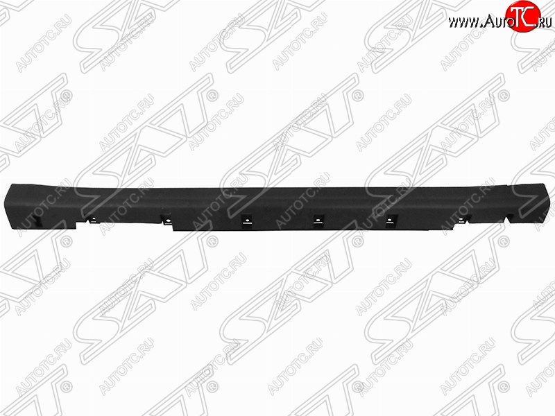 3 679 р. Правый порог пластиковый SAT Nissan Tiida 1 хэтчбек C11 рестайлинг (2010-2014) (Неокрашенный)  с доставкой в г. Керчь