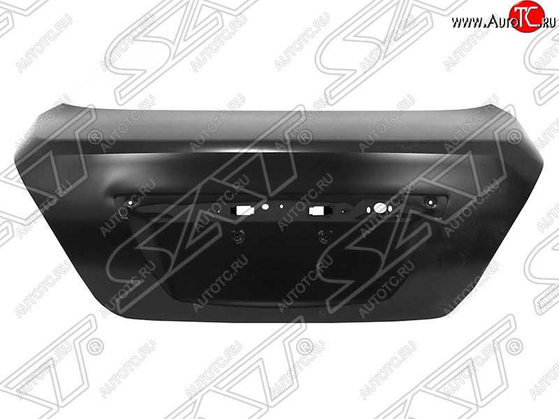 7 699 р. Крышка багажника SAT  Nissan Tiida  1 седан (2010-2014) C11 рестайлинг (Неокрашенная)  с доставкой в г. Керчь