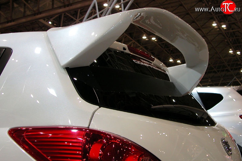 13 999 р. Спойлер (хетчбек) Impul Nissan Tiida 1 хэтчбэк C11 дорестайлинг, Япония (2004-2007) (Неокрашенный)  с доставкой в г. Керчь