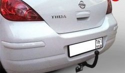 Фаркоп (рестайлинг) NovLine Nissan Tiida  1 хэтчбек (2010-2014) C11 рестайлинг