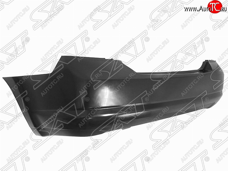 8 249 р. Бампер задний SAT  Nissan Tiida  1 седан (2010-2014) C11 рестайлинг (Неокрашенный)  с доставкой в г. Керчь