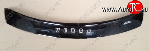 999 р. Дефлектор капота (рестайлинг) Russtal Nissan Versa (2004-2013)  с доставкой в г. Керчь