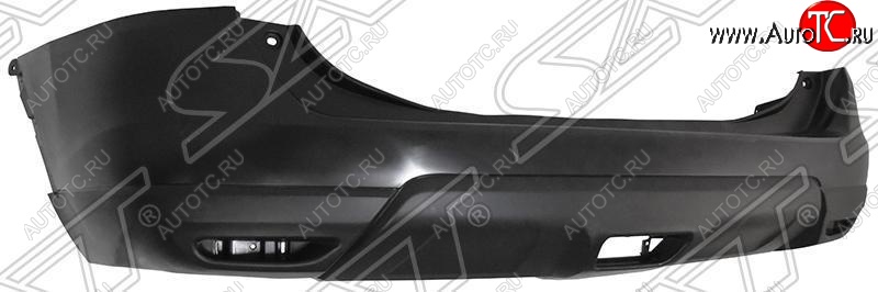 3 699 р. Задний бампер SAT Nissan X-trail 3 T32 дорестайлинг (2013-2018) (Неокрашенный)  с доставкой в г. Керчь