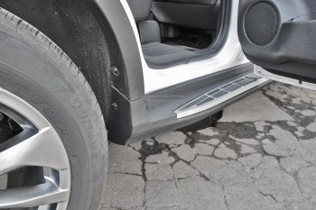 13 199 р. Подножки боковые WINBO  Nissan X-trail  3 T32 (2013-2022) дорестайлинг, рестайлинг  с доставкой в г. Керчь. Увеличить фотографию 3