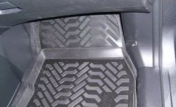 1 699 р. Комплект ковриков в салон Aileron 4 шт. (полиуретан, 3D с подпятником) Nissan X-trail 3 T32 рестайлинг (2017-2022)  с доставкой в г. Керчь. Увеличить фотографию 3