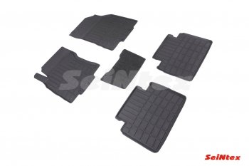 Резиновые коврики в салон SeiNtex (Стандарт) Nissan X-trail  3 T32 (2013-2022) дорестайлинг, рестайлинг