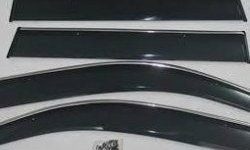 5 949 р. Комплект дефлекторов окон СТ Nissan X-trail 3 T32 рестайлинг (2017-2022)  с доставкой в г. Керчь. Увеличить фотографию 4