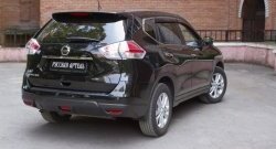 1 769 р. Защитная накладка на задний бампер RA  Nissan X-trail  3 T32 (2013-2022) дорестайлинг, рестайлинг  с доставкой в г. Керчь. Увеличить фотографию 2