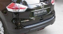 1 769 р. Защитная накладка на задний бампер RA  Nissan X-trail  3 T32 (2013-2022) дорестайлинг, рестайлинг  с доставкой в г. Керчь. Увеличить фотографию 4