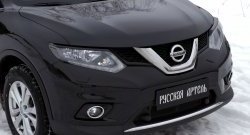 1 089 р. Реснички на фары RA Nissan X-trail 3 T32 дорестайлинг (2013-2018) (Неокрашенные)  с доставкой в г. Керчь. Увеличить фотографию 3
