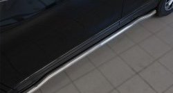 21 599 р. Защита порогов из круглой трубы диаметром 63 мм SLITKOFF  Nissan X-trail  3 T32 (2017-2022) рестайлинг  с доставкой в г. Керчь. Увеличить фотографию 2