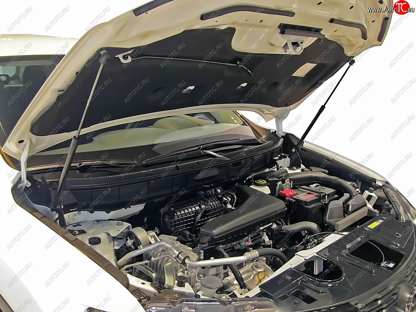 3 499 р. Упоры капота на Arbori  Nissan X-trail  3 T32 (2017-2022) рестайлинг  с доставкой в г. Керчь
