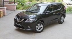 1 569 р. Накладки порожков салона RA Nissan X-trail 3 T32 рестайлинг (2017-2022) (Комплект (4 шт.))  с доставкой в г. Керчь. Увеличить фотографию 2