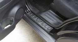 1 569 р. Накладки порожков салона RA Nissan X-trail 3 T32 рестайлинг (2017-2022) (Комплект (4 шт.))  с доставкой в г. Керчь. Увеличить фотографию 5