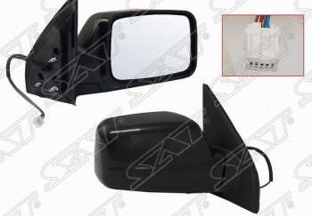 Боковое правое зеркало заднего вида SAT (3 контакта) Nissan X-trail  1 T30 (2000-2003) дорестайлинг