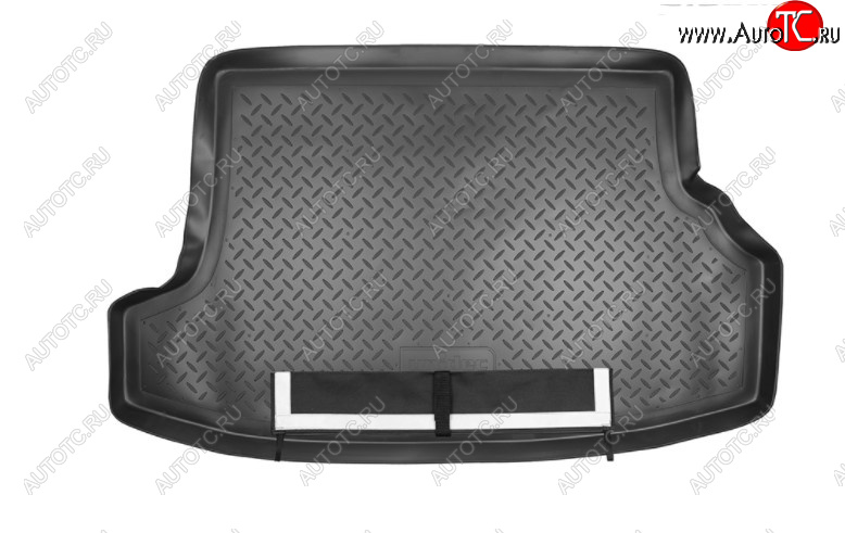 2 999 р. Коврик багажника Norplast Unidec  Nissan X-trail  1 T30 (2000-2003) дорестайлинг (Черный, с погрузочным ковриком (фартуком))  с доставкой в г. Керчь
