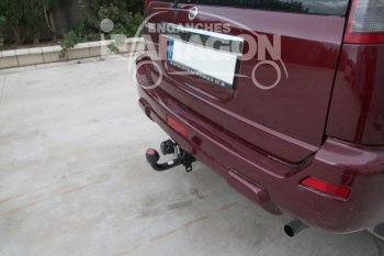 Фаркоп Aragon. (шар A) Nissan X-trail  1 T30 (2000-2003) дорестайлинг