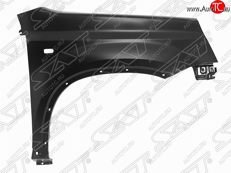 5 599 р. Правое крыло переднее SAT Nissan X-trail 2 T31 дорестайлинг (2007-2011) (Неокрашенное)  с доставкой в г. Керчь