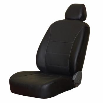 Чехлы на сиденья ПЕТРОВ Орегон (экокожа) Nissan X-trail  2 T31 (2007-2011) дорестайлинг (черный)