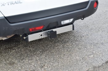 18 429 р. Фаркоп Petroil Tuning (съемный квадрат)  Nissan X-trail  2 T31 (2007-2015) дорестайлинг, рестайлинг  с доставкой в г. Керчь. Увеличить фотографию 5
