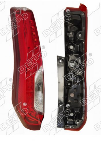Левый фонарь задний (LED) DEPO Nissan X-trail  2 T31 (2010-2015) рестайлинг