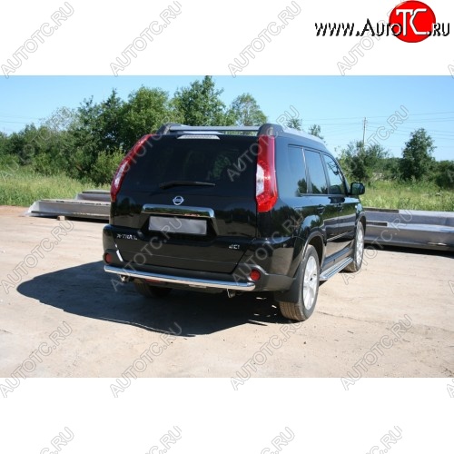 9 179 р. Защита заднего бампера d60 Souz-96 Nissan X-trail 1 T30 дорестайлинг (2000-2003)  с доставкой в г. Керчь