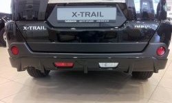 29 549 р. Накладка на задний бампер Impul Nissan X-trail 2 T31 дорестайлинг (2007-2011) (Неокрашенная)  с доставкой в г. Керчь. Увеличить фотографию 3