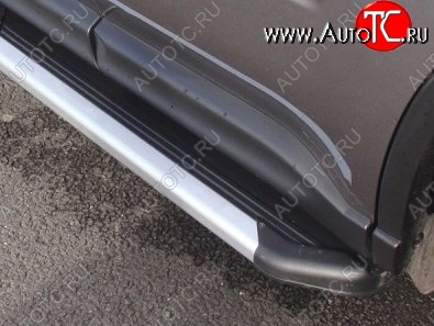 19 449 р. Пороги CT v2 Nissan X-trail 2 T31 дорестайлинг (2007-2011)  с доставкой в г. Керчь