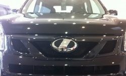 12 049 р. Решётка радиатора Impul Nissan X-trail 2 T31 рестайлинг (2010-2015) (Неокрашенная)  с доставкой в г. Керчь. Увеличить фотографию 4