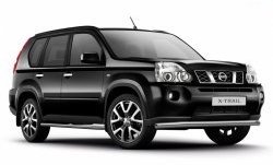 6 399 р. Одинарная защита переднего бампера диаметром 63 мм Petroil Tuning  Nissan X-trail  2 T31 (2007-2011) дорестайлинг  с доставкой в г. Керчь. Увеличить фотографию 2
