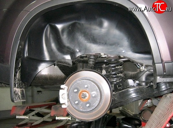 2 769 р. Задний правый подкрылок NovLine Nissan X-trail 2 T31 дорестайлинг (2007-2011)  с доставкой в г. Керчь